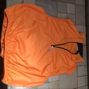 LL Bean men’s xl orange puffer vest